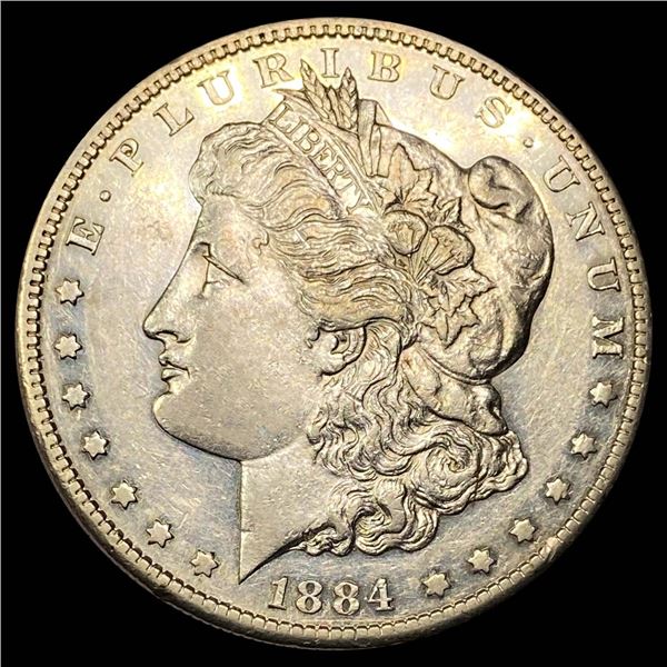 1884-S Morgan Silver Dollar CLOSELY UNCIRCULATED