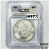 Image 1 : 1896 Dallas Hoard Morgan Silver Dollar ICG - MS65