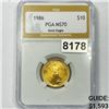 Image 1 : 1896 $10 Gold Eagle PGA - MS70