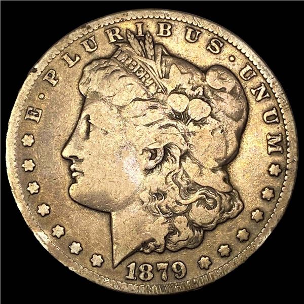 1879-CC Morgan Silver Dollar ABOUT UNCIRCULATED