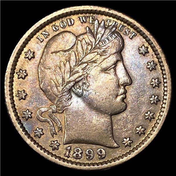 1899 Barber Quarter CLOSELY UNCIRCULATED