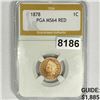 Image 1 : 1878 Indian Head Cent PGA - MS64 RD