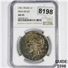 Image 1 : 1921 High Relief Silver Peace Dollar NGC - AU55