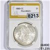 Image 1 : 1880-CC Morgan Silver Dollar PGA - MS63+