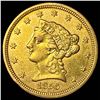 Image 1 : 1856 $2.50 Gold Quarter Eagle UNCIRCULATED