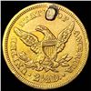 Image 2 : 1856 $2.50 Gold Quarter Eagle UNCIRCULATED