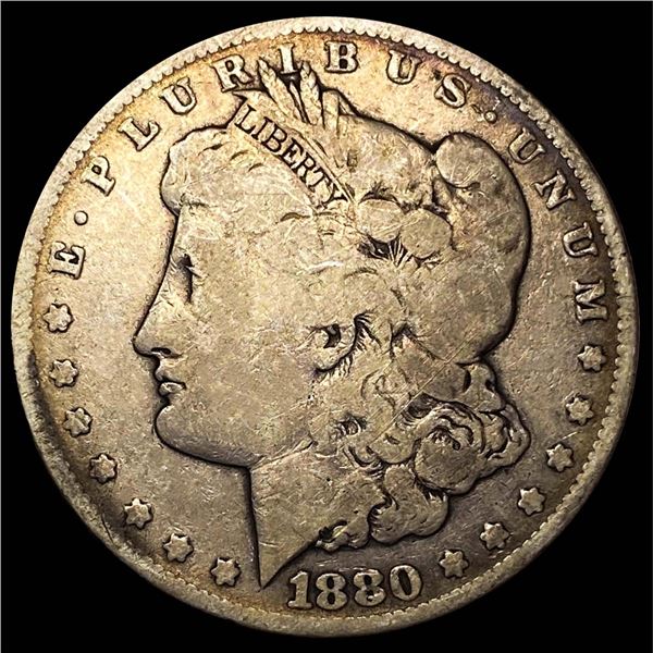 1880-CC Morgan Silver Dollar LIGHTLY CIRCULATED