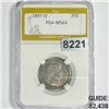 Image 1 : 1897-O Barber Quarter PGA - MS63