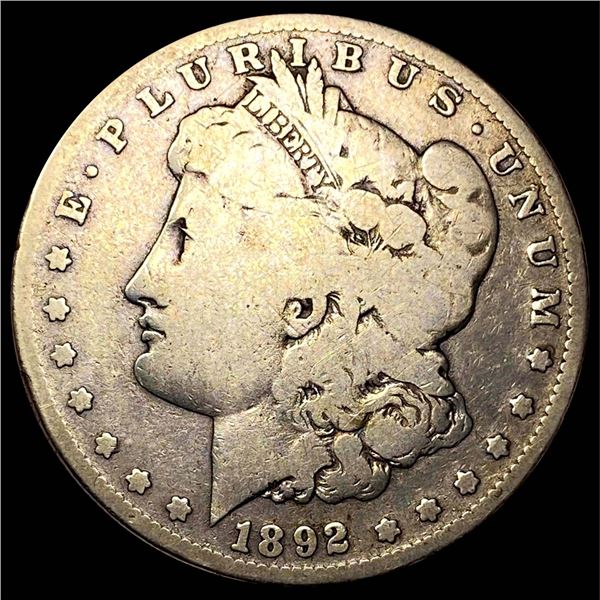 1892-S Morgan Silver Dollar LIGHTLY CIRCULATED