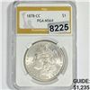 Image 1 : 1878-CC Morgan Silver Dollar PGA - MS64