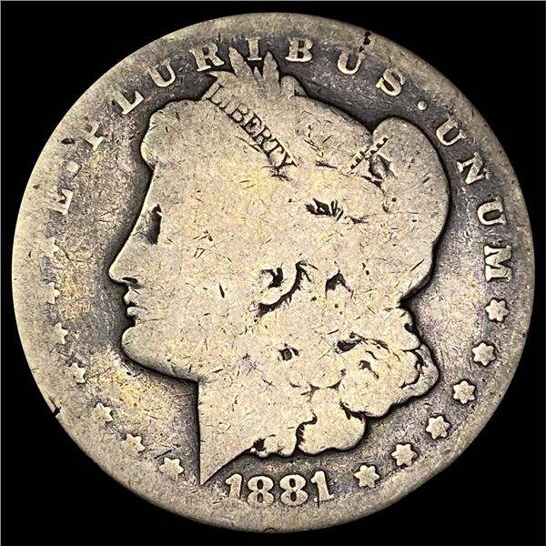 1881-CC Morgan Silver Dollar NICELY CIRCULATED