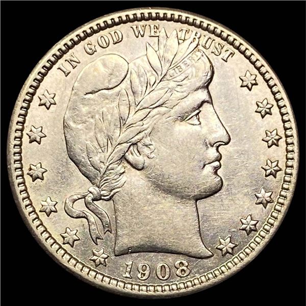 1908 Barber Quarter UNCIRCULATED