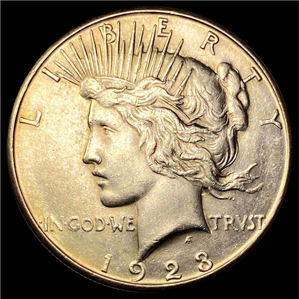 1923-S Silver Peace Dollar CLOSELY UNCIRCULATED