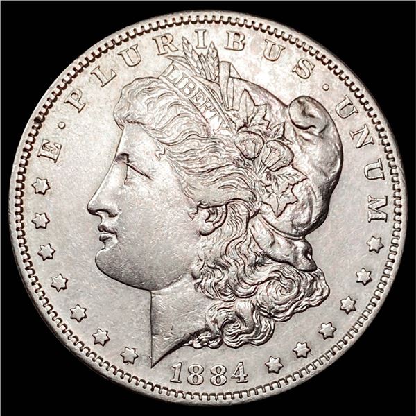 1884-S Morgan Silver Dollar CLOSELY UNCIRCULATED