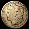 Image 1 : 1891-CC Morgan Silver Dollar NICELY CIRCULATED