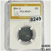 Image 1 : 1841-O Seated Liberty Quarter PGA - MS62+
