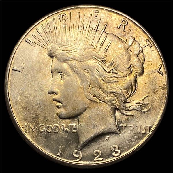 1923-S Silver Peace Dollar CLOSELY UNCIRCULATED
