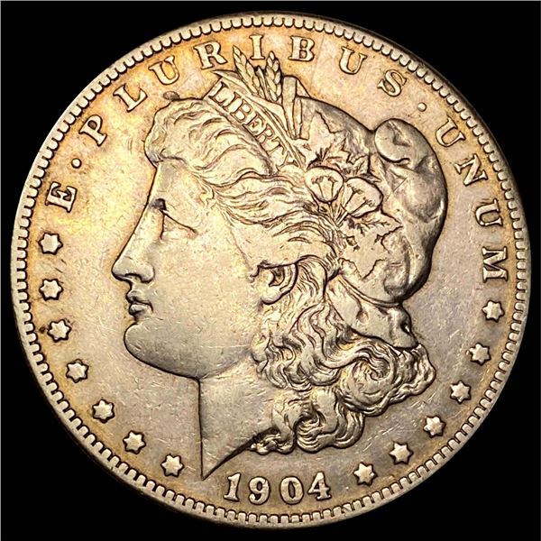 1904-S Morgan Silver Dollar NEARLY UNCIRCULATED