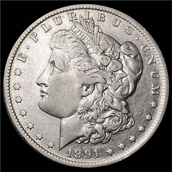 1891-O Morgan Silver Dollar NEARLY UNCIRCULATED