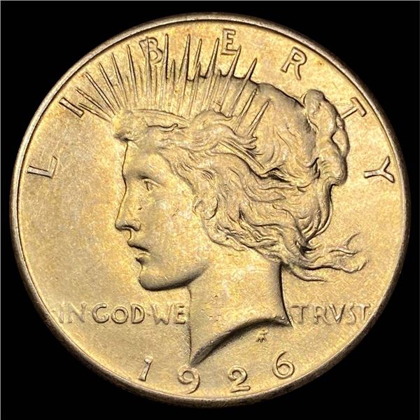 1926 Silver Peace Dollar CLOSELY UNCIRCULATED