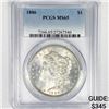 Image 1 : 1886 Morgan Silver Dollar PCGS - MS65