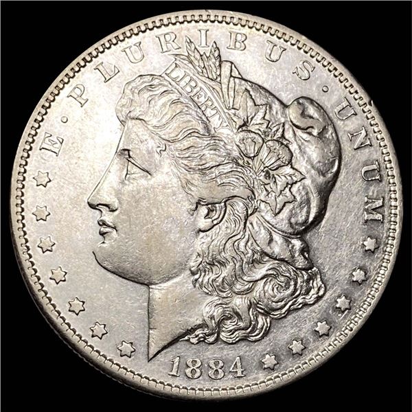 1884-S Morgan Silver Dollar CLOSELY UNCIRCULATED