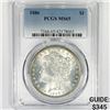 Image 1 : 1886 Morgan Silver Dollar PCGS - MS65