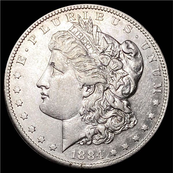1884-S Morgan Silver Dollar CLOSELY UNCIRCULATED