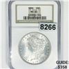 Image 1 : 1896 Morgan Silver Dollar NGC - MS65