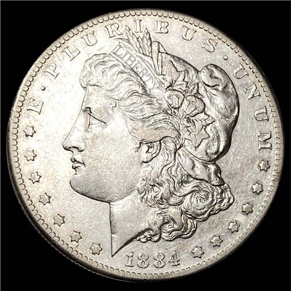 1884-S Morgan Silver Dollar CLOSELY UNCIRCULATED