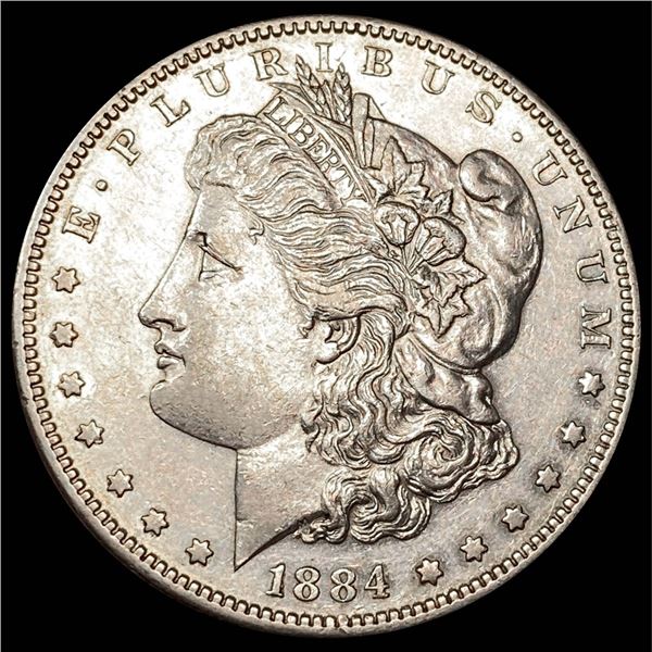 1884-S Morgan Silver Dollar CLOSELY UNCIRCULATED