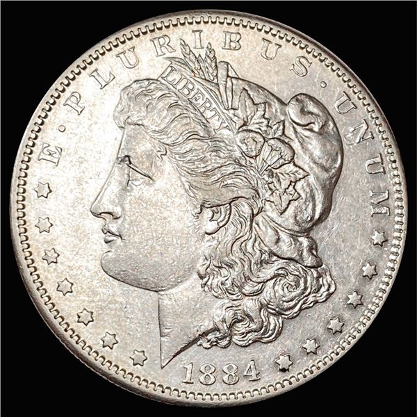 1884-S Morgan Silver Dollar CLOSELY UNCIRCULATED