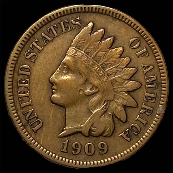 1909-S Indian Head Cent CLOSELY UNCIRCULATED