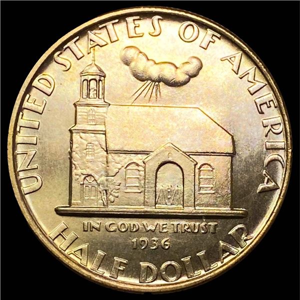 1936 Delaware Half Dollar CHOICE BU