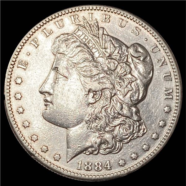 1884-S Morgan Silver Dollar CLOSELY UNCIRCULATED