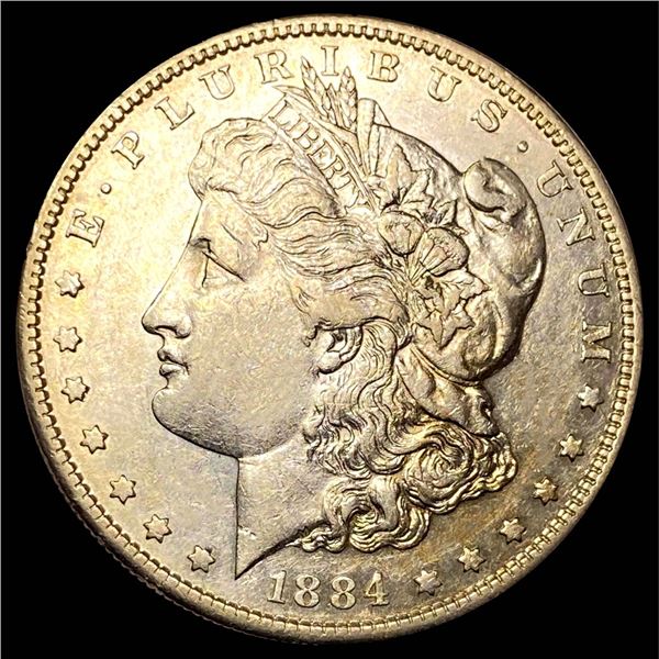 1884-S Morgan Silver Dollar CLOSELY UNCIRCULATED