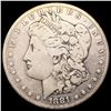 Image 1 : 1881-CC Morgan Silver Dollar LIGHTLY CIRCULATED