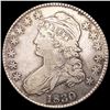 Image 1 : 1830 Capped Bust Half Dollar ABOUT UNCIRCULATED