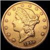 Image 1 : 1890-S $20 Gold Double Eagle ABOUT UNCIRCULATED