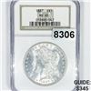 Image 1 : 1887 Morgan Silver Dollar NGC - MS65