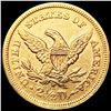 Image 2 : 1853 $2.50 Gold Quarter Eagle ABOUT UNCIRCULATED