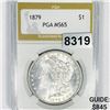 Image 1 : 1879 Morgan Silver Dollar PGA - MS65