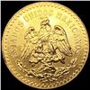 Image 2 : 1947 Mexico Gold 50 Pesos ABOUT UNCIRCULATED