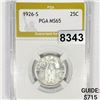Image 1 : 1926-D Standing Liberty Quarter PGA - MS65