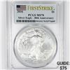 Image 1 : 2016 30th Anniv. Silver Eagle PCGS - MS70