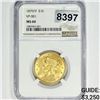 Image 1 : 1879/9 $10 Gold Eagle NGC - MS60 VP-001
