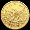 Image 2 : 1861 $2.50 Gold Quarter Eagle CLOSELY
