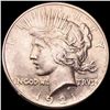 Image 1 : 1921 Silver Peace Dollar NEARLY UNCIRCULATED
