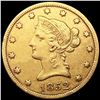 Image 1 : 1852 $10 Gold Eagle NEARLY UNCIRCULATED
