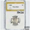 Image 1 : 1900 Liberty Victory Nickel PGA - MS64